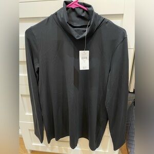 NWT J. Jill Small Black Turtleneck